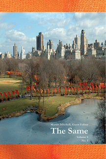 cover of the journal The Same, edited by Martin Mitchell